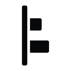 alignment icon design