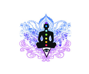 Man with third eye, psychic supernatural senses