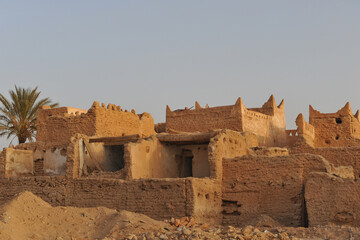 Città di Ghadames nel deserto della libia