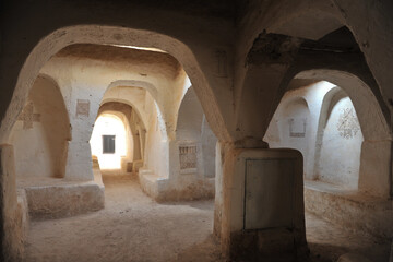 Città di Ghadames nel deserto della libia