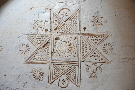 Citt&agrave; di Ghadames nel deserto della libia