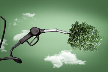 Grünes Tanken - Umweltfreundlich - Erneuerebare Energie