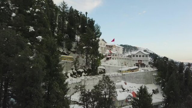 Dalhousie is a high-altitude town spread across 5 hills near the Dhauladhar mountain range in the north Indian state of Himachal Pradesh.