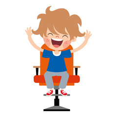 Hair Care Drawing With Cartoon Child