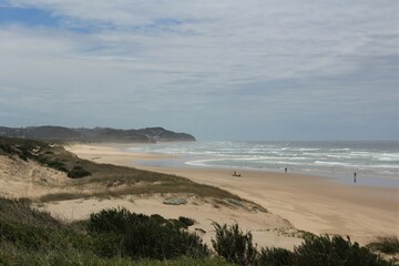 Sandy beach at Western Cape