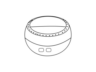 Wifi router icon in flat style Design. Broadband vector illustration on white business isolated. Internet connection business concept. professional illustration. Creative Vector art Design. Best vecto