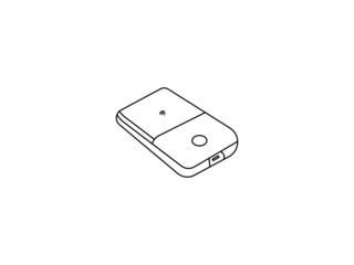 Wifi router icon in flat style Design. Broadband vector illustration on white business isolated. Internet connection business concept. professional illustration. Creative Vector art Design. Best vecto
