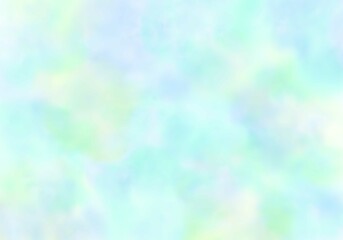 あたたかな水彩マーブル素材　ブルー１