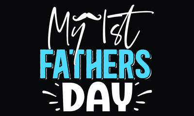 Father's Day T shirt Design Template