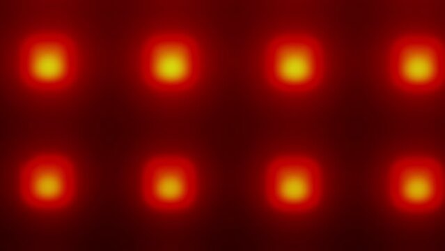 Blue and red police car emergency flasher blinks caused by accident extreme close view. Signal equipment of city services. Crime dangerous