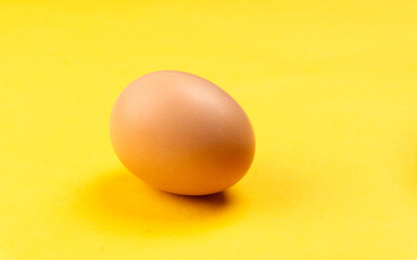 Organic chicken eggs on the table. Eggs are good for everyone and health. Farm products, natural eggs.
