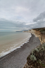 A view of the Seven Sisters cliffs