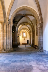 Fototapeta na wymiar Detalles de la Catedral de Mondoñedo, Lugo, España 