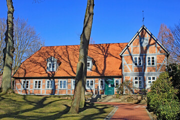 Jesteburg: Rathaus (Lüneburger Heide, Niedersachsen)