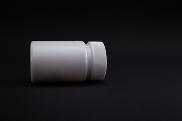 Jar with medicine for pandemic, virus and diseases