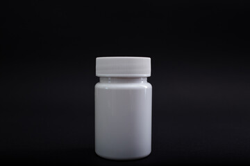 Jar with medicine for pandemic, virus and diseases