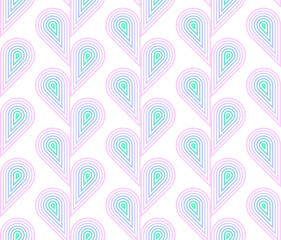 Natural seamless pattern background. Vector illustration