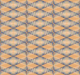 Geometry seamless pattern background. Vector illustration