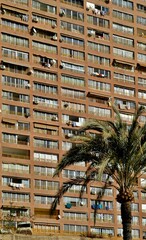 Typical touristic architecture in Benidorm, Alicante - Spain