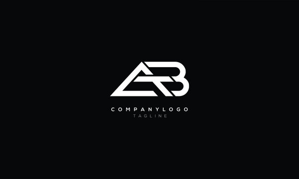 ATB Abstract initial monogram letter alphabet logo design