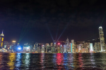 香港の夜景
