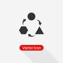 Obraz premium Adaptability Icon Vector Illustration Eps10
