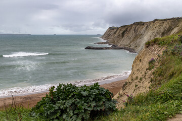 An der Einfahrt zum Hafen von Bilbao