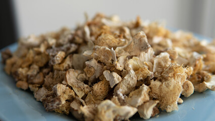 Useful substances in the composition of the fruiting bodies of the fungus lion's mane. Erinacins and Hericenones