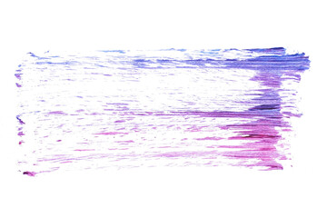abstract acrylic watercolor paint brush stroke texture isolated on white background for logo and banner. design, creative, and illustration.