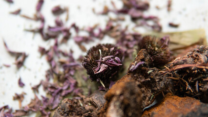 medicinal mixes from herbs, roots and flowers. Traditional medicine for a healthy life