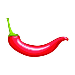Chili pepper Illustration isolated on white background