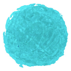 Vector colorful detailed round backdrop with crayon scribble texture. Abstract stain isolated on white background. Design template for poster, card, banner, flyers, invitation, brochure, sale