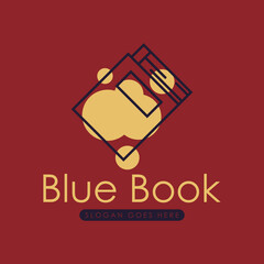 Book Logo Design Concept Vector. Book Logo Template Vector