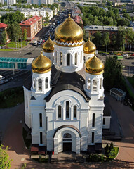 Cathedral of all saints whose light shone forth in Russian Land. Moscow
