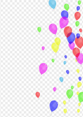 Red Surprise Background Transparent Vector. Baloon Sphere Design. Purple Light. Pink Toy. Confetti Latex Card.