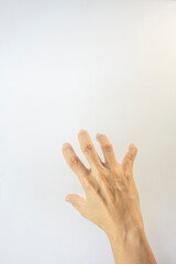 female hand showing symbolic meaning