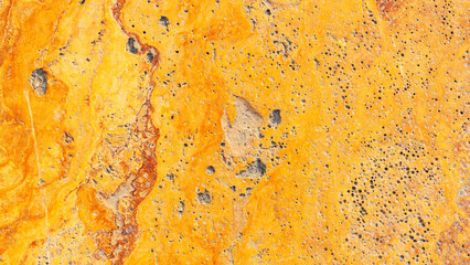 Abstract orange background. Marble tile texture. Natural material background