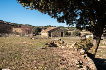 Fototapeta na wymiar Torres de Arca village. Teruel province