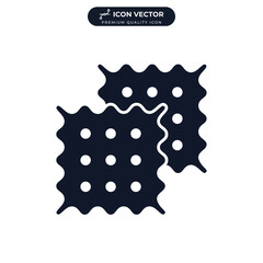 cookies icon symbol template for graphic and web design collection logo vector illustration