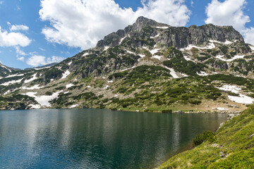 Obraz na płótnie Canvas Summer Landscape of Pirin Mountain near Popovo Lake, Bulgaria