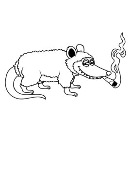 Opossum Kiffer Comic 