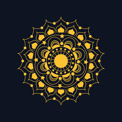 Luxury background vector mandala vector in illustration premium vector premium vector.