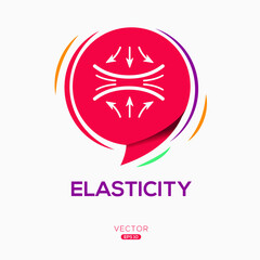 Creative (Elasticity) Icon, Vector sign.