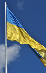 National flag of Ukraine