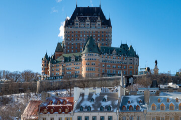 Fototapeta premium Château, Quebec ,Canada