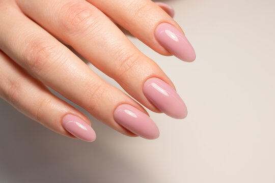 Light Pink Nail Art - O2 Nails India