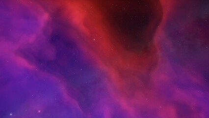 nebula gas cloud in deep outer space