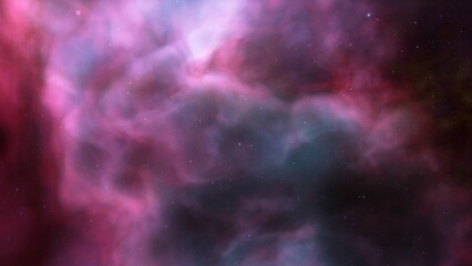 Naklejka premium nebula gas cloud in deep outer space