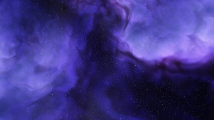 Space background with realistic nebula and shining stars. Colorful cosmos with stardust and milky way. Magic color galaxy. Infinite universe and starry night. 3d render