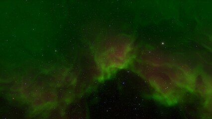 Space background with realistic nebula and shining stars. Colorful cosmos with stardust and milky way. Magic color galaxy. Infinite universe and starry night. 3d render